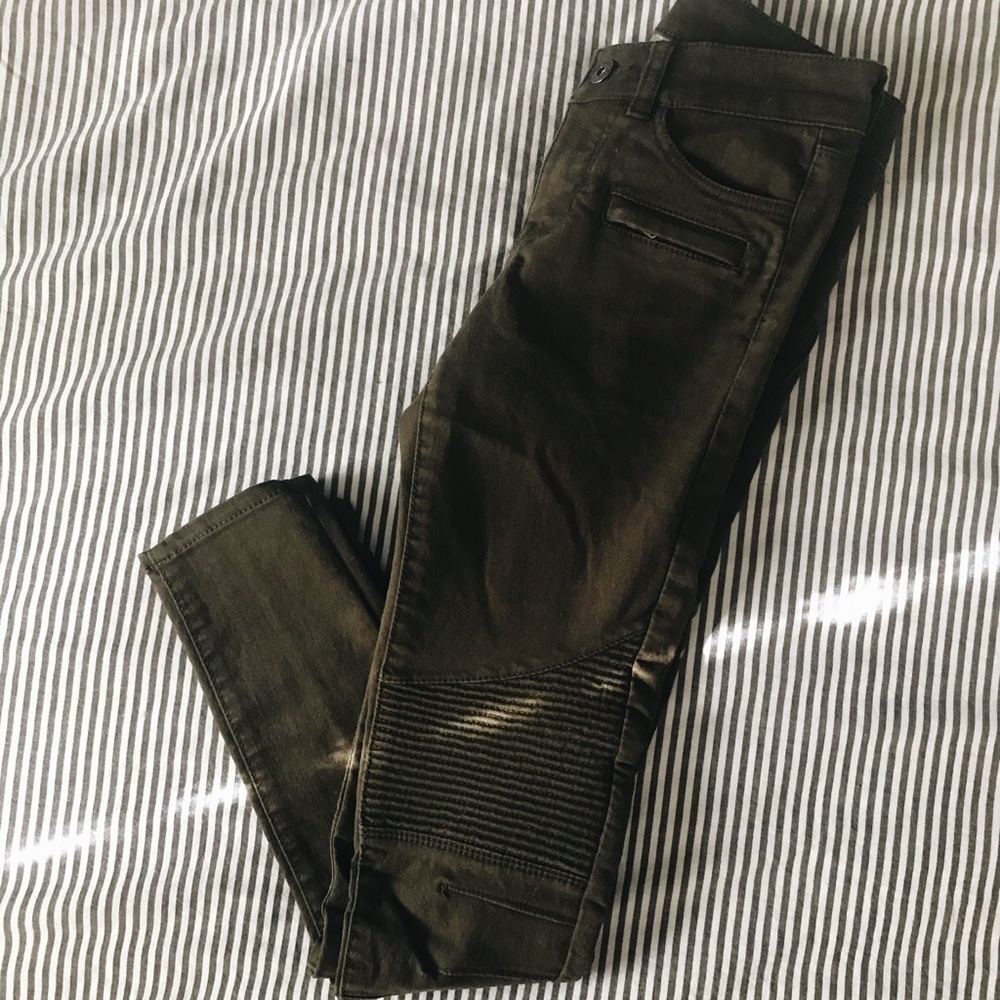 Moto skinny jeans